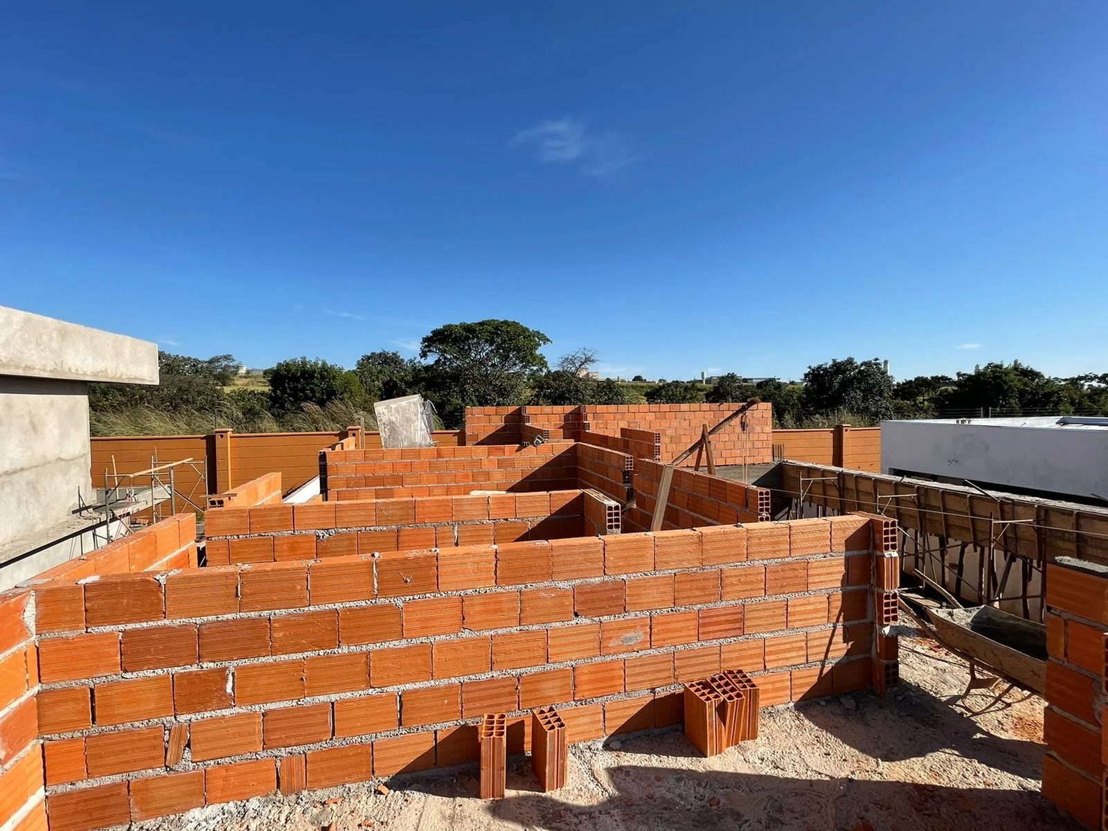 Alvenaria e fechamento, registro fotográfico VR7-0352