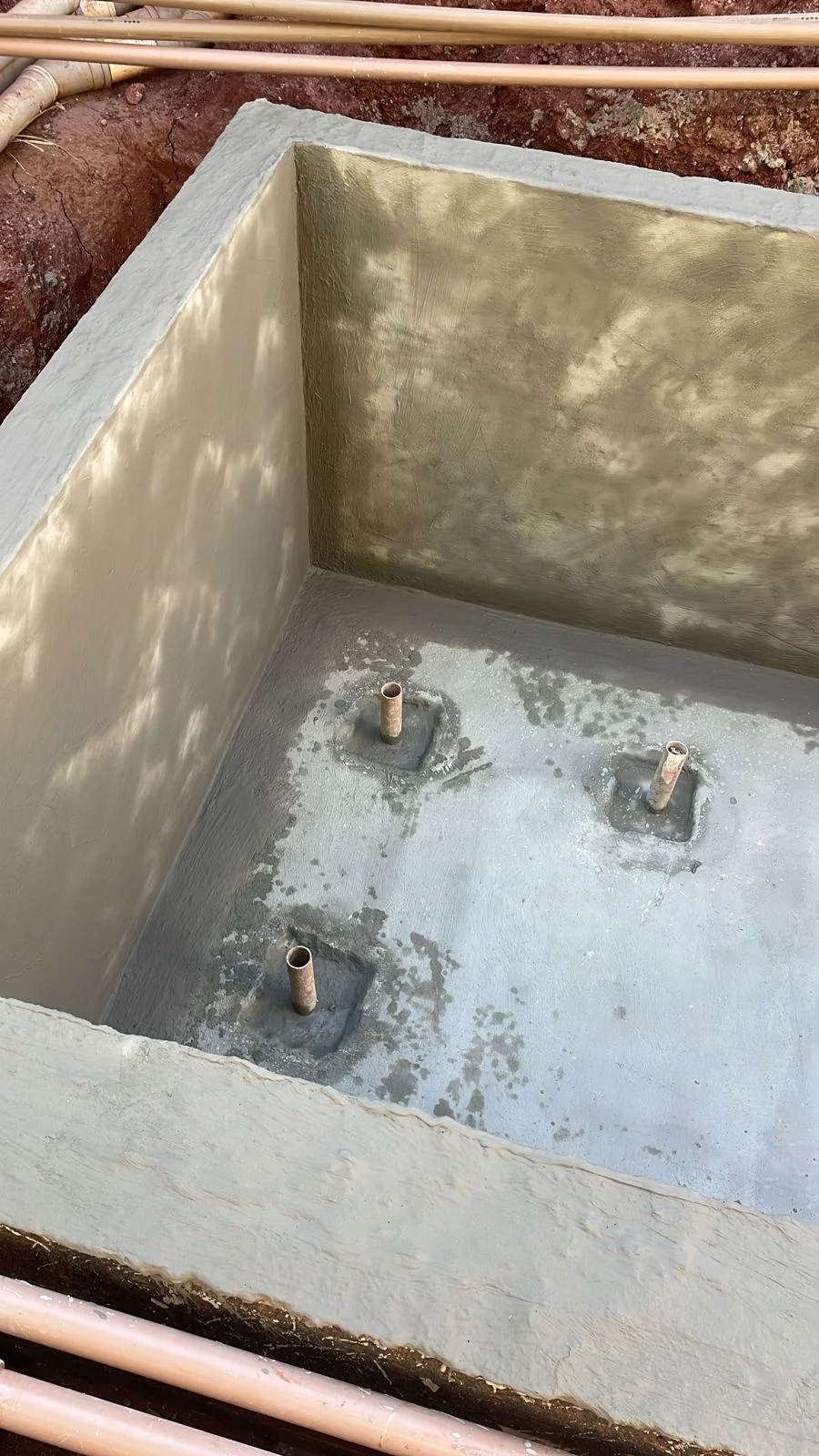 Estrutura em execução, registro fotográfico VR7-0642